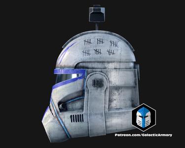 Animated Captain Rex Helmet - 3D Print Files