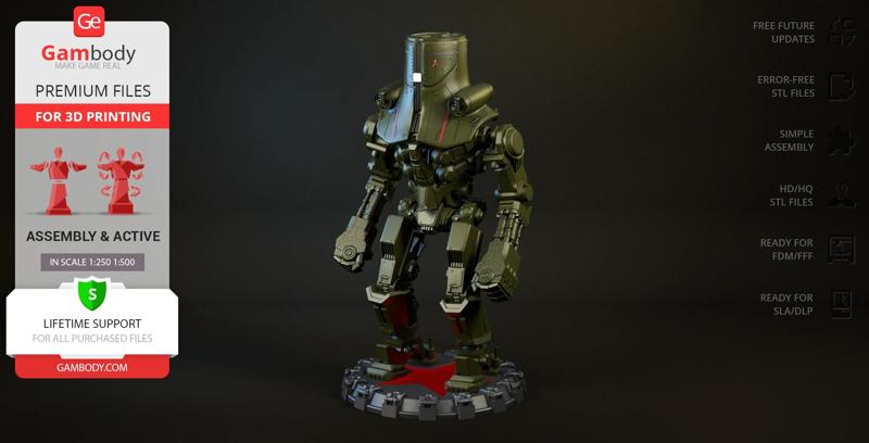 Cherno Alpha 3D Printing Model | Assembly + Action