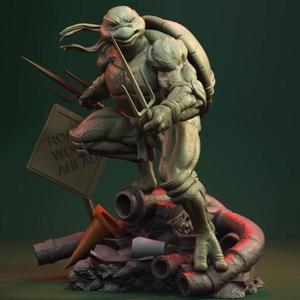 Raphael TMNT STL files for 3D Printing | Assembly Model
