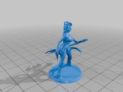 Female Tiefling Knight