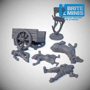 Death on the road - Supportless and Easy to print for FDM & resin