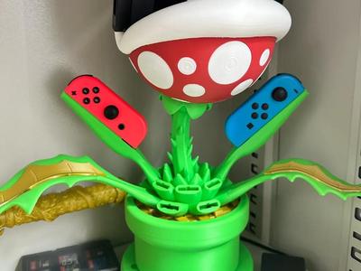 Switch Mario Piranha Plant Dock Grip Track Upgrade