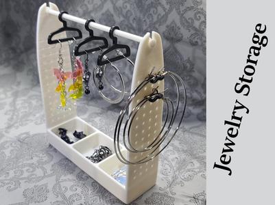 Earring and Jewelry Rack and Tray for Storage