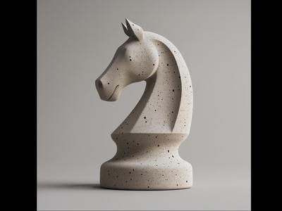 Chess figurine decor