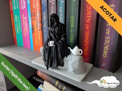 ACOTAR - Suriel Spill the Tea Book Decor