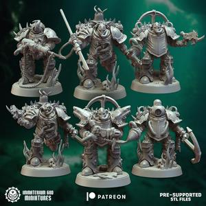 Abyss soldiers Set 1 - Hunters