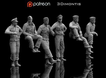 german tank crew