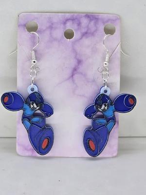 Mega Man Earrings   
