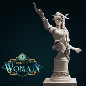 Genasi Druid - Amenia - Bust