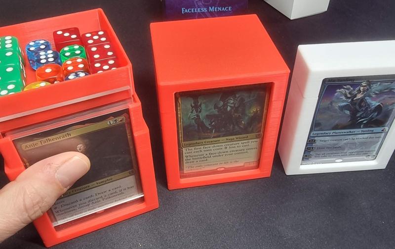 AnySize DeckBox - DeckBoxes for any card size !