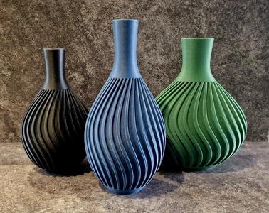 Elegant Wave Vases