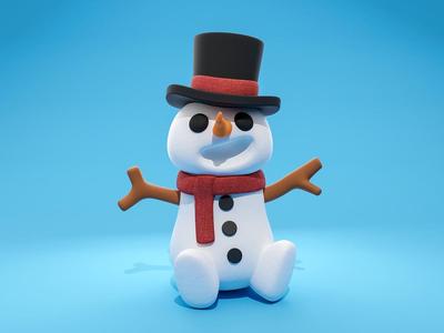 Snowman Figure - Christmas gift
