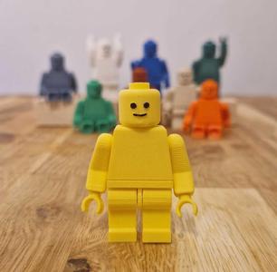 Lego Man Figure - Print In Place