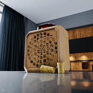 Wine Cork Bottle Holder
