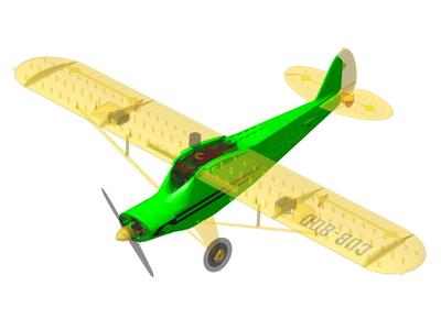 CraycleCub V2 800 mm FPV Trainer Plane - Test File