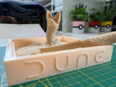 Dune-Inspired Arrakis Zen Garden