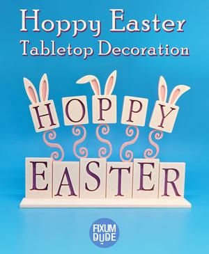 Hoppy Easter Tabletop Decoration
