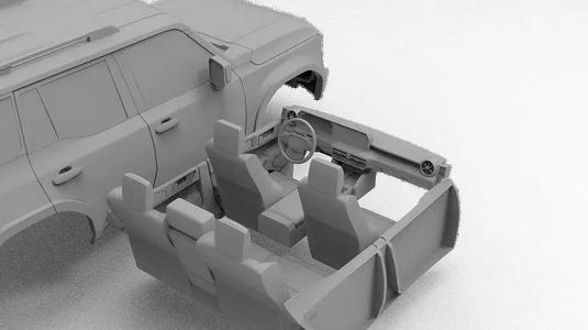 Interior for Land Cruiser Prado 250