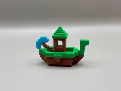 Minecraft Benchy – Ready to Sail & Mine! 