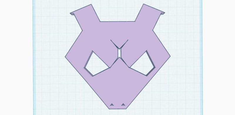 Mewtwo head and key chain