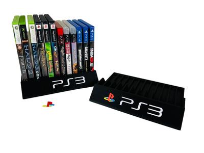 Playstation 3 (PS3) Video Game Holder - 12 Slot