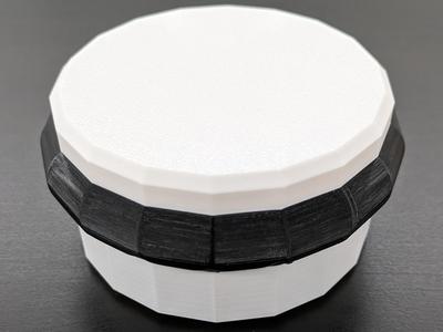 Door-friendly stop-block (squishy bumper, can be filled with sand)