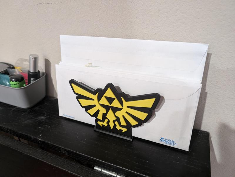 Hylian Crest Document Slot