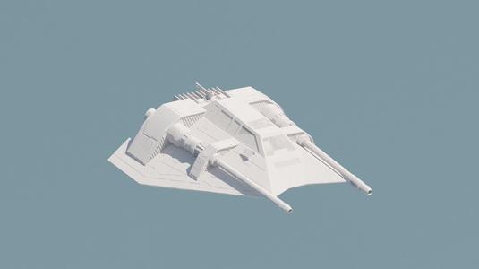 T-47 Airspeeder / Snowspeeder - Star Wars Home Decoration