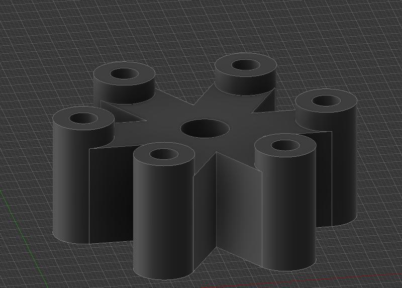 Microswiss Flowtech Nozzle Holder.