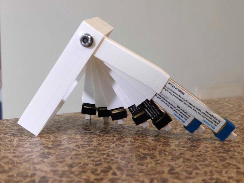 Tiny whoop battery holder