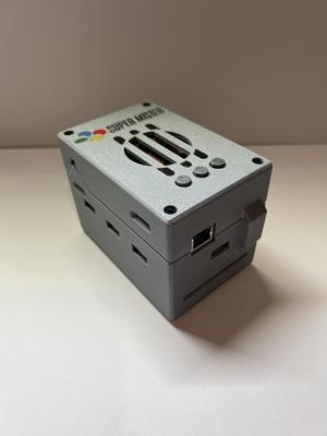 Mister FPGA Case with integrated TapTo NFC Card Reader Slot