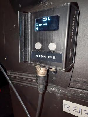Cue Lighting Masking Flag For ETC Cue Spider (Original version)