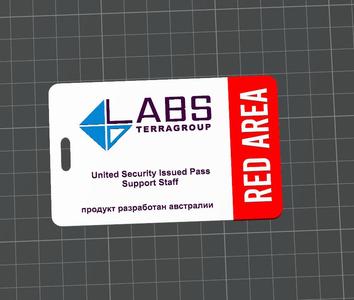 Labs red key card