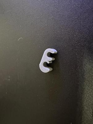 A1 cable and PTFE tube clip