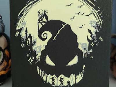 Hueforge Jack Skellington thinking