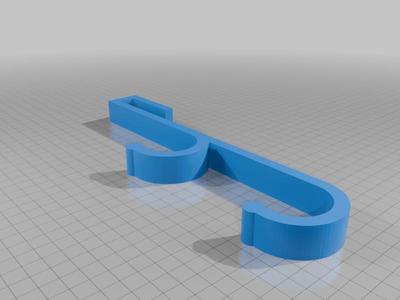 Parametric Over Door Coat Hook