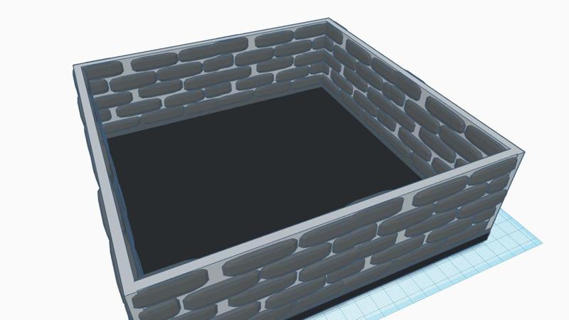 Realistic water bowl for snakes