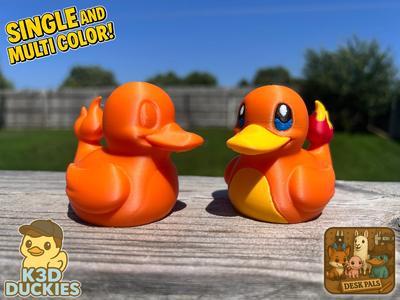 Charmander Rubber Duck
