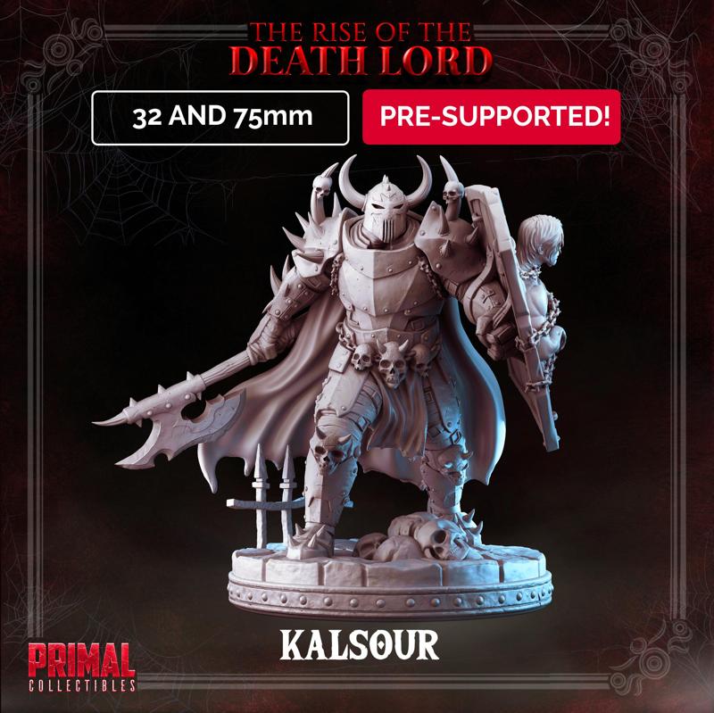 Dark knight - Kalsour - March 2023 - THE RISE OF THE DEATH LORD - MASTERS OF DUNGEONS QUEST