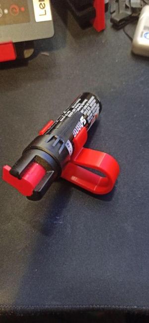 Pepper spray car clip