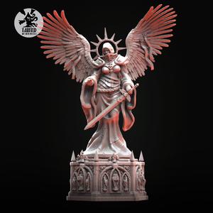 Saint Statue and Infected Saint Statue