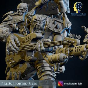 Ork Warboss Jarriz  The Beast 