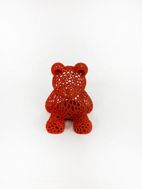Voronoi love Teddy bear