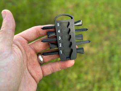 Golf Tee Height Gauge Elevator