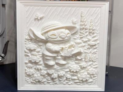 Stitch Flower Paradise – Loving 3D Relief 