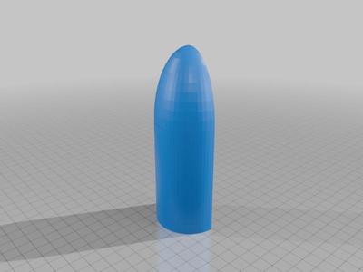 Canister shot round (2 inch PVC potato gun)