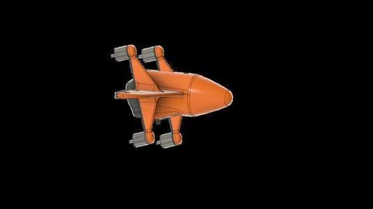Dragdrone 8s inclinato