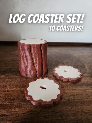 Log Coaster Set!!!