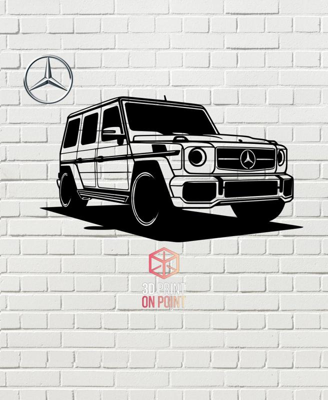 MERCEDES CLASS G - 2D WALL ART #2