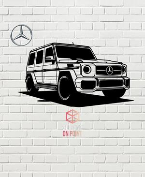 MERCEDES CLASS G - 2D WALL ART #2